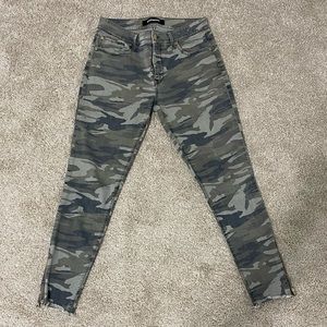 Express Camouflage Ankle Jegging